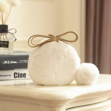 Load image into Gallery viewer, Pompom Decoration Plush Crossbody Bag
