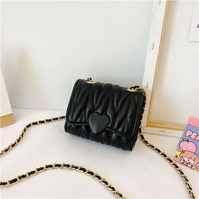 Load image into Gallery viewer, Heart Fashion Solid Color Mini Crossbody Bag
