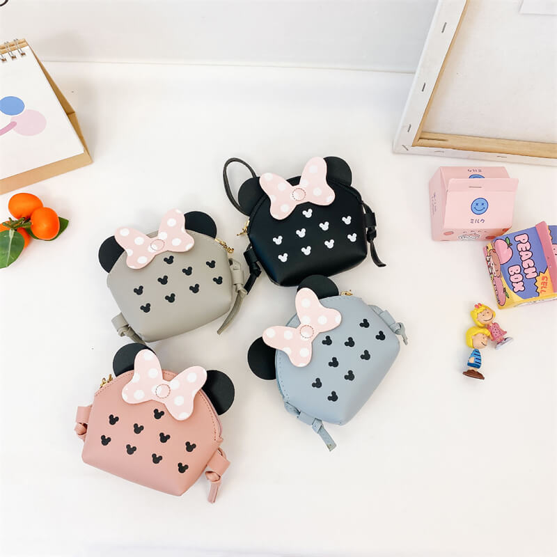 Cute Mini Bow Decoration Crossbody Bag