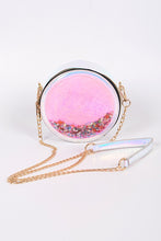 Load image into Gallery viewer, Glitter Translucent Circle Cross-body

