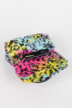 Load image into Gallery viewer, Multi Leopard Faux Fur Clutch

