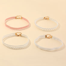 Load image into Gallery viewer, Multicolor Lace Stone Necklace Set
