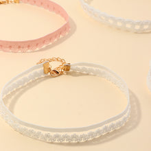 Load image into Gallery viewer, Multicolor Lace Stone Necklace Set
