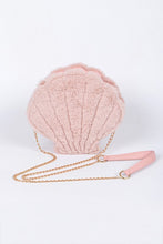 Load image into Gallery viewer, SeaShell Faux Fur Clutch
